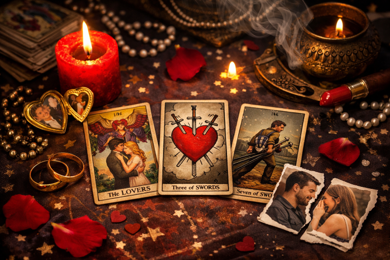 Czy on ma kochankę? Tarot