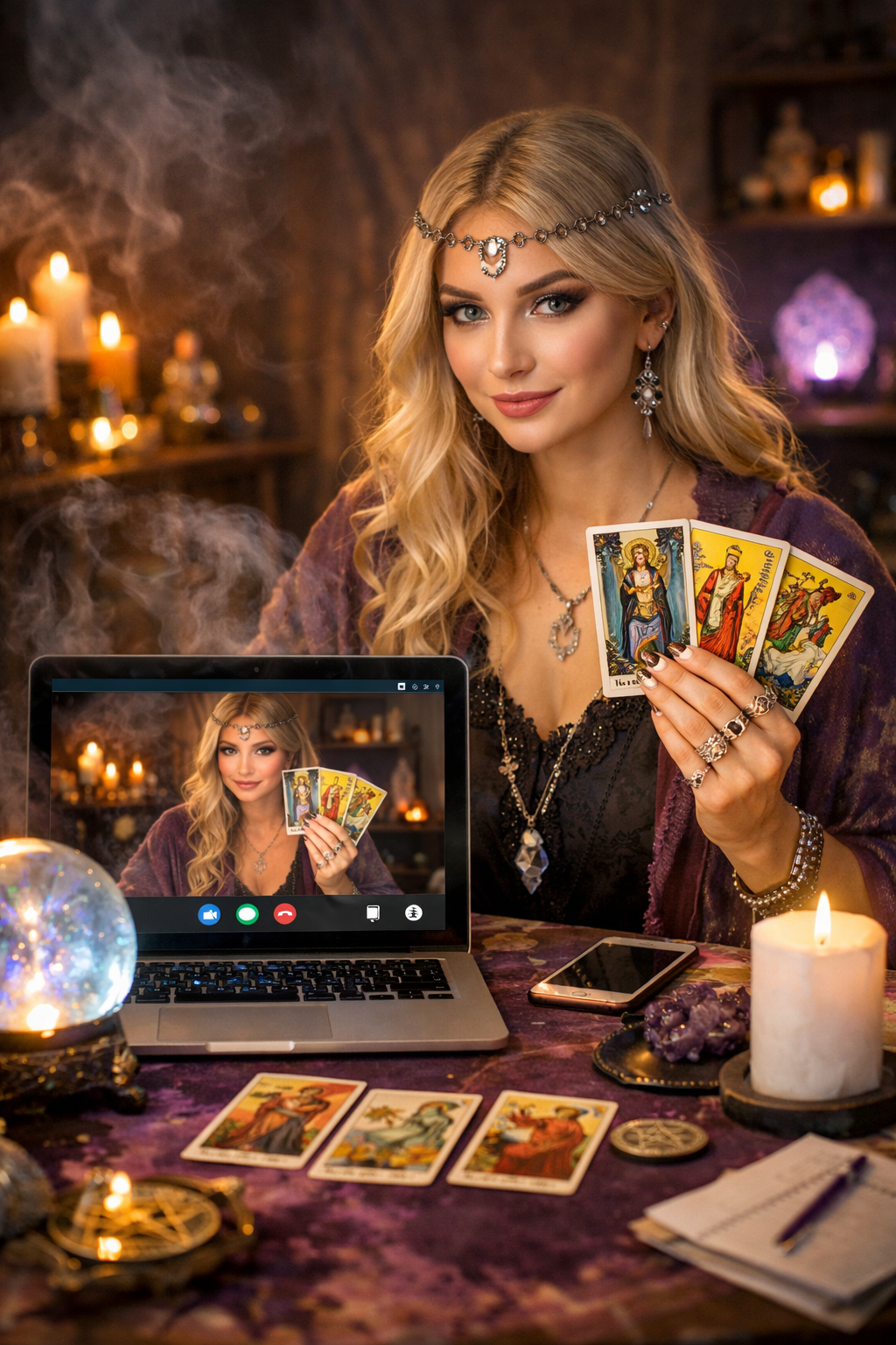 Wróżka tarot online – odkryj moc kart tarota bez wychodzenia z domu