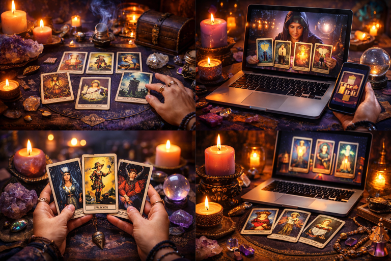 Płatna wróżba z kart Tarota online – zamów odczyt szybko i dyskretnie