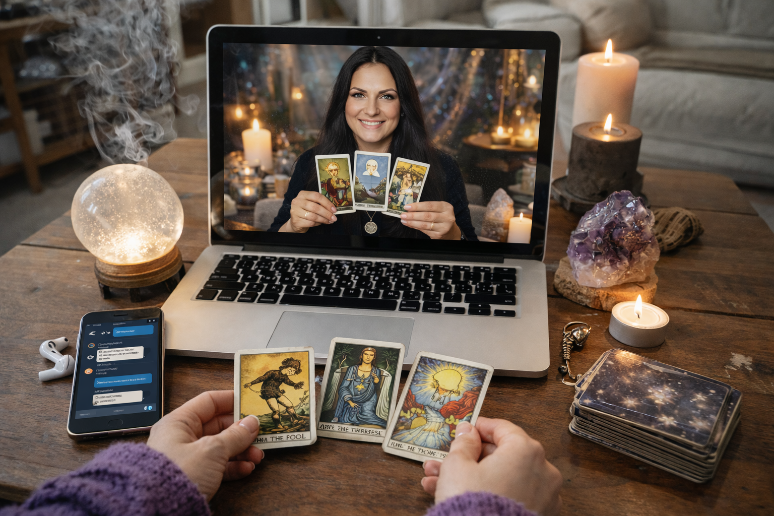 Tarot online konsultacja – nowoczesne spojrzenie na starożytną mądrość