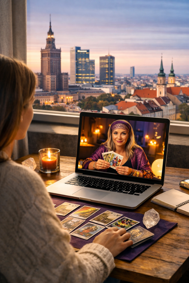 Wróżka online w całej Polsce – wygodny sposób, by spojrzeć na swoje sprawy z innej perspektywy