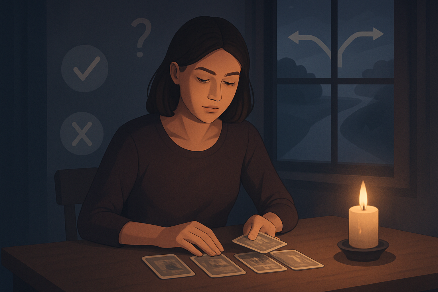 Tarot a podejmowanie decyzji – jak karty pomagają w trudnych wyborach życiowych